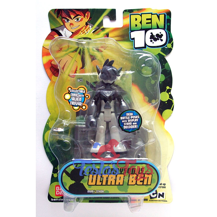 Ben 10 Figures on Display Stands with Cards & Accessories Genuine Bandai Choice 