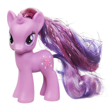 My Little Pony Figure  Twilight Sparkle tinsel Loose