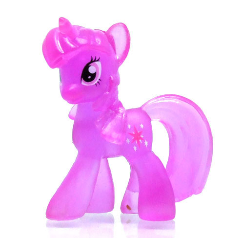 2013 My Little Pony FiM Blind Bag Wave #7 2" Transparent Twilight Sparkle Figure 