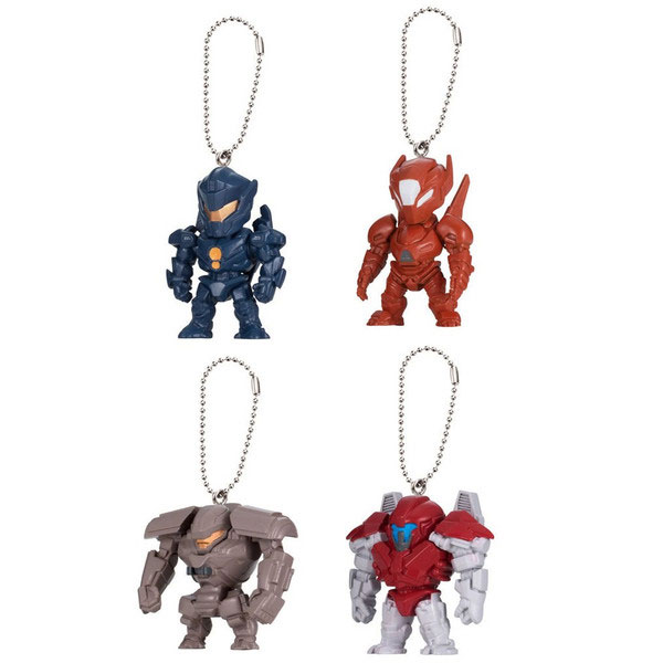 Pacific Rim Uprising Swing Mascot Keychain Collection 