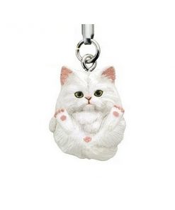 Details about   Manmaru Neko Orange Striped  Kitten Cat Netsuke Mascot Phone Strap NEW 