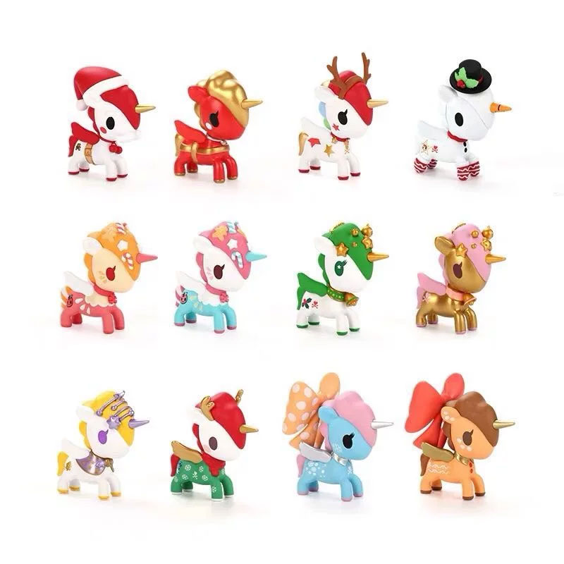 Tokidoki POP MART Unicorno Christmas Mini Figure Designer Toy Figurine Crimson 