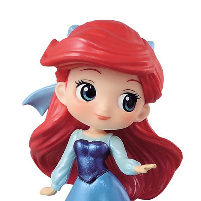 Japan Q Posket Petit Disney Characters Ariel The Little Mermaid Model Figure Toy 
