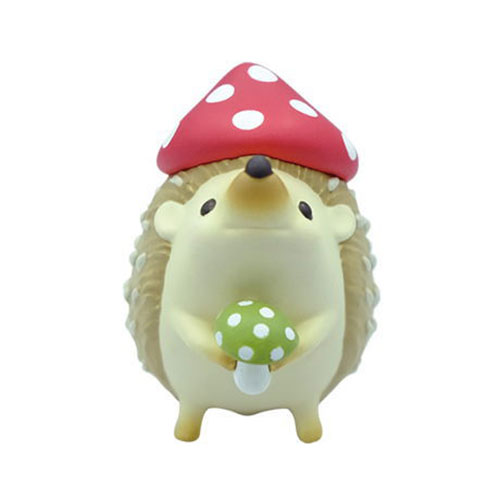 Hedgehog & Mushroom Swing Mascot Keychain Collection - Tesla's Toys