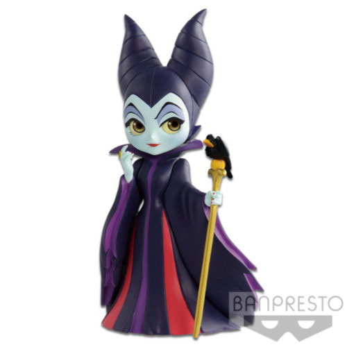 Q Posket Petit Maleficent Cruella Figure Set of 3 Villains 8-9CM Kid Toy Gift 