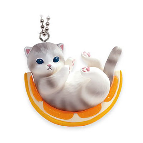Fruit Cat Mascot Keychain Collection 